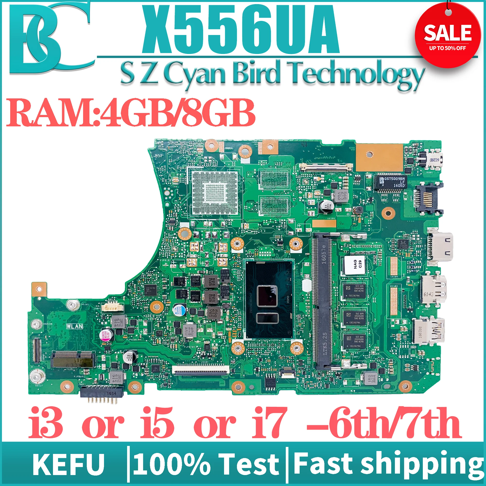 X556UA Ʈ , ASUS A556U X556U X556UV X556UAM X556UJ X556UF X556UAK κ I3 I5 I7 CPU DDR3 DDR4 4GB 8GB UMA